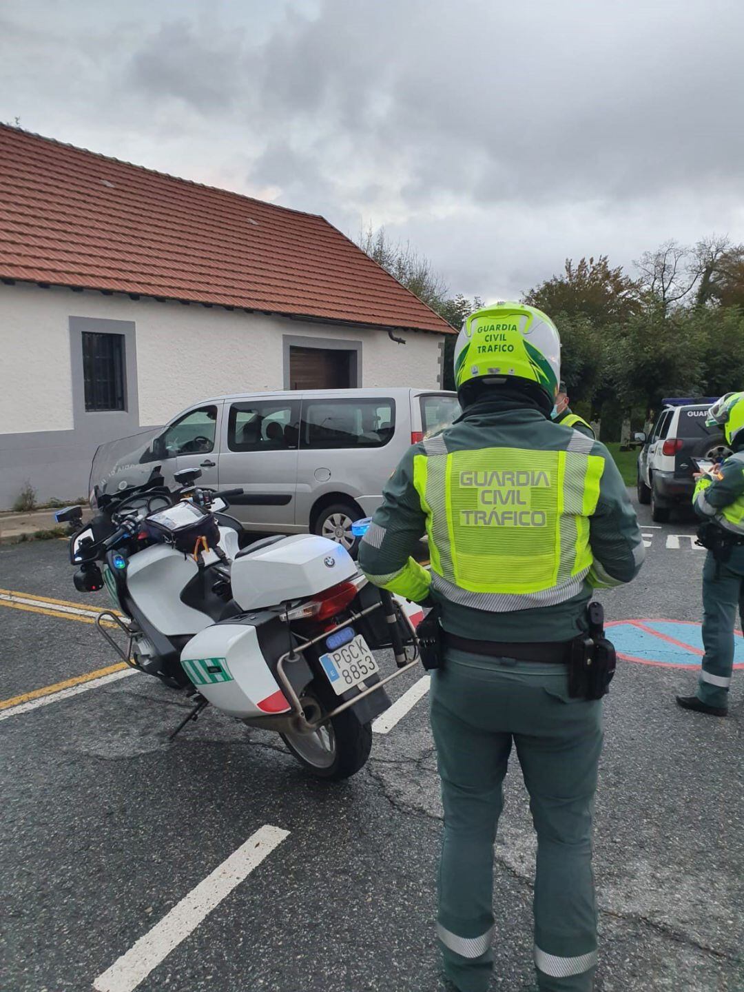 Agentes de la Guardia Civil en la intervención