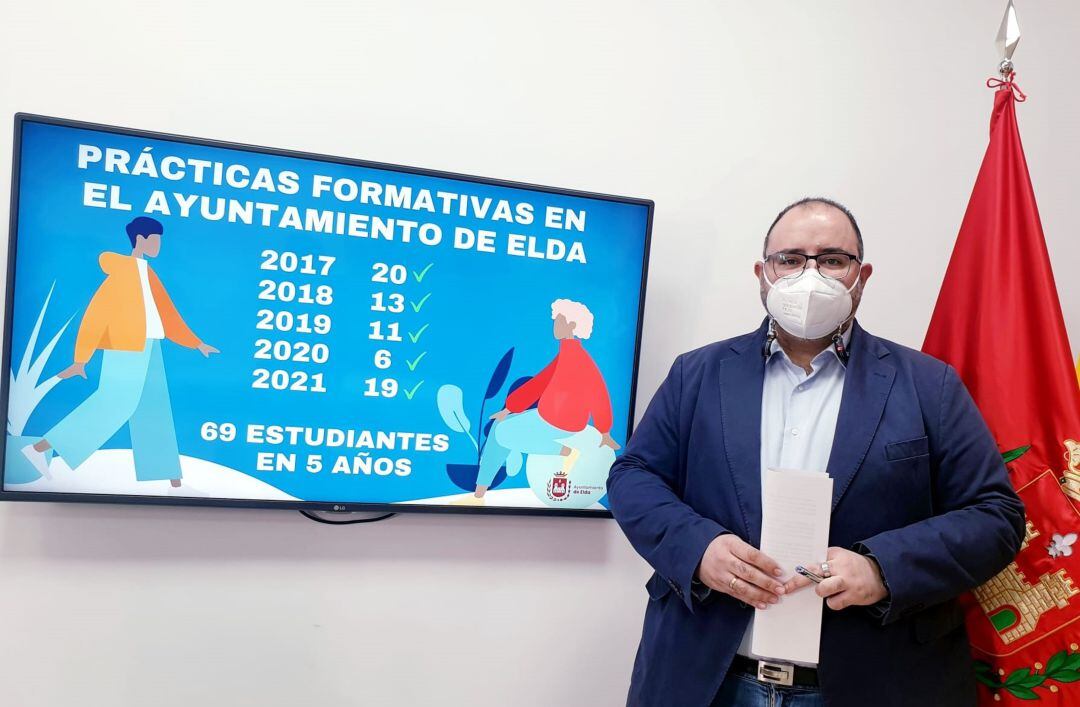 Jesús Sellés, concejal Recursos Humanos Elda