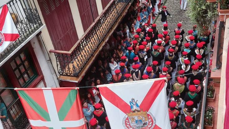 Nora Ferreira, capitana de la Compañía Jaizkibel
