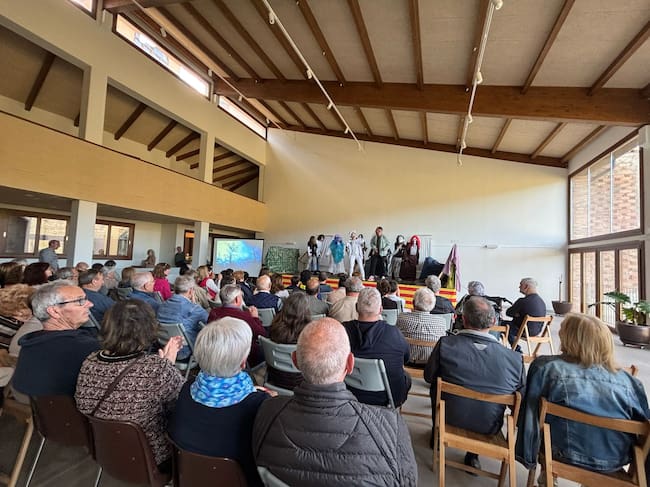 Celebración de la festividad de San Jorge en el Grado.