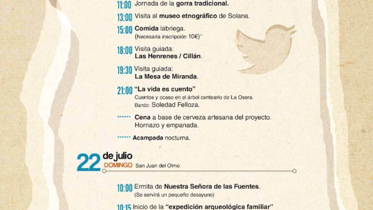 Terra Levis: 'Tuitquedada Arqueológica' y charla con Javier González-Tablas