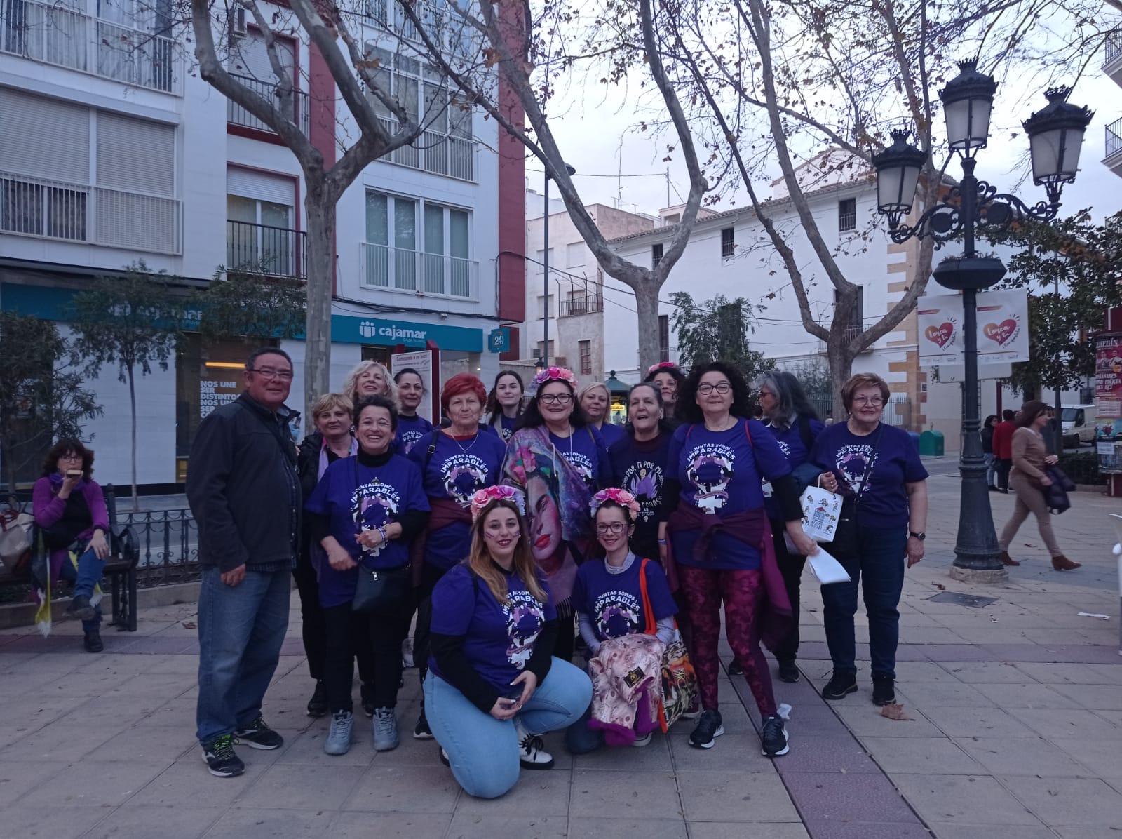 Miembros de la Federación de Mujeres de Lorca