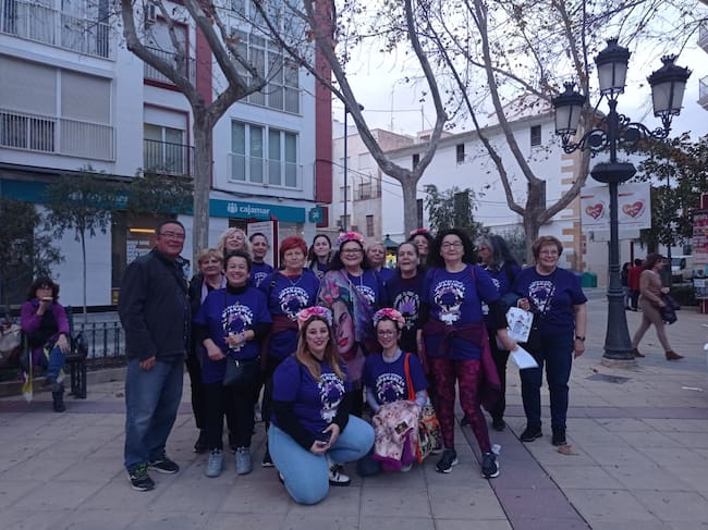 Miembros de la Federación de Mujeres de Lorca