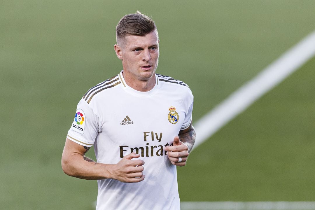 Toni Kroos, durante el partido contra el Villarreal. 