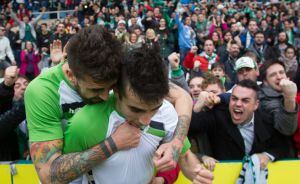 Óscar Fernández decidió con dos goles