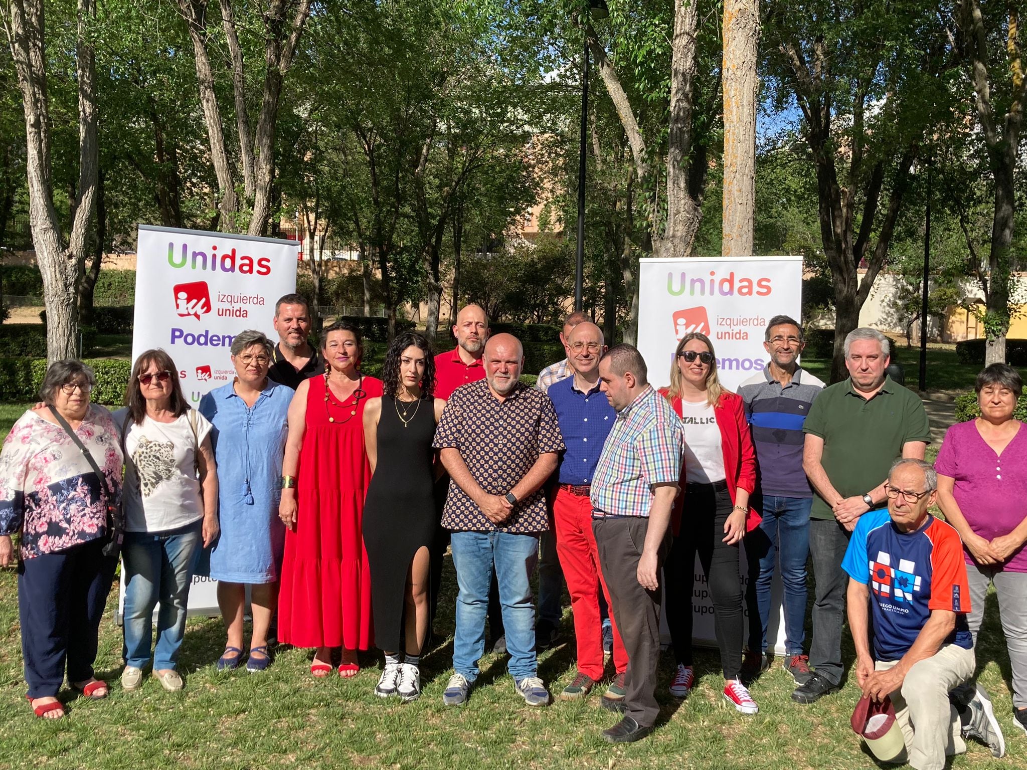 Presentación de la candidatura de IU-Podemos a la alcaldía de Toledo