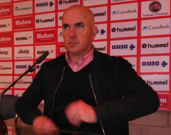 Luis César Sampedro, entrenador del Alba