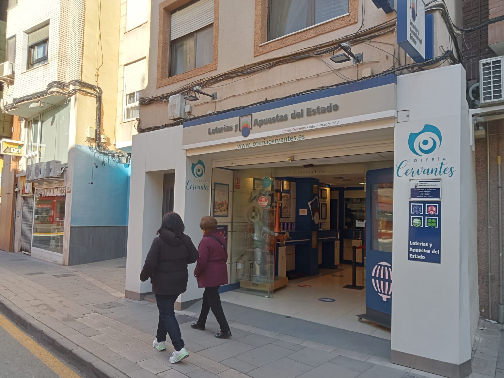 La administración, en la mañana del sábado