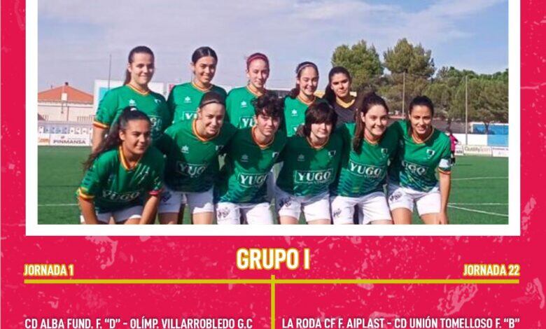 Calendario Regional Fútbol Femenino