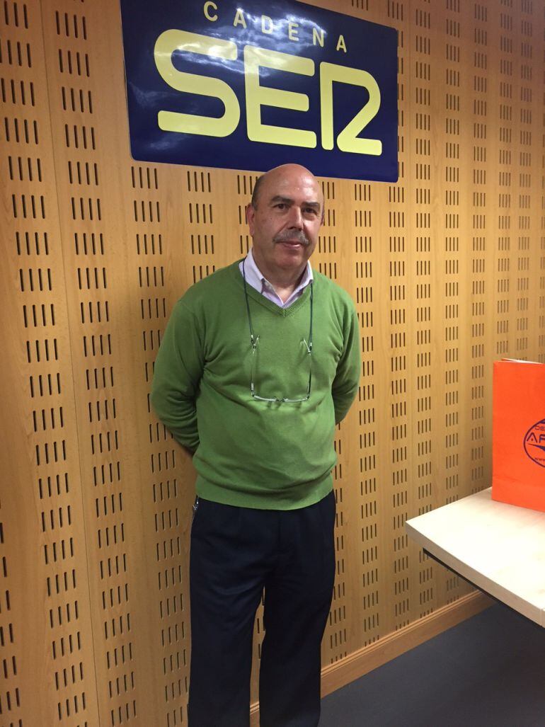 José Ignacio Rioseras, presidente del Club Balonmano Palencia femenino