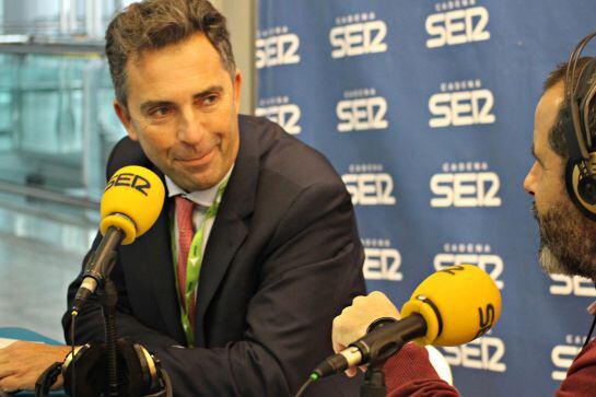 Santiago Martínez-Cava, director del Aeropuerto de Alicante-Elche