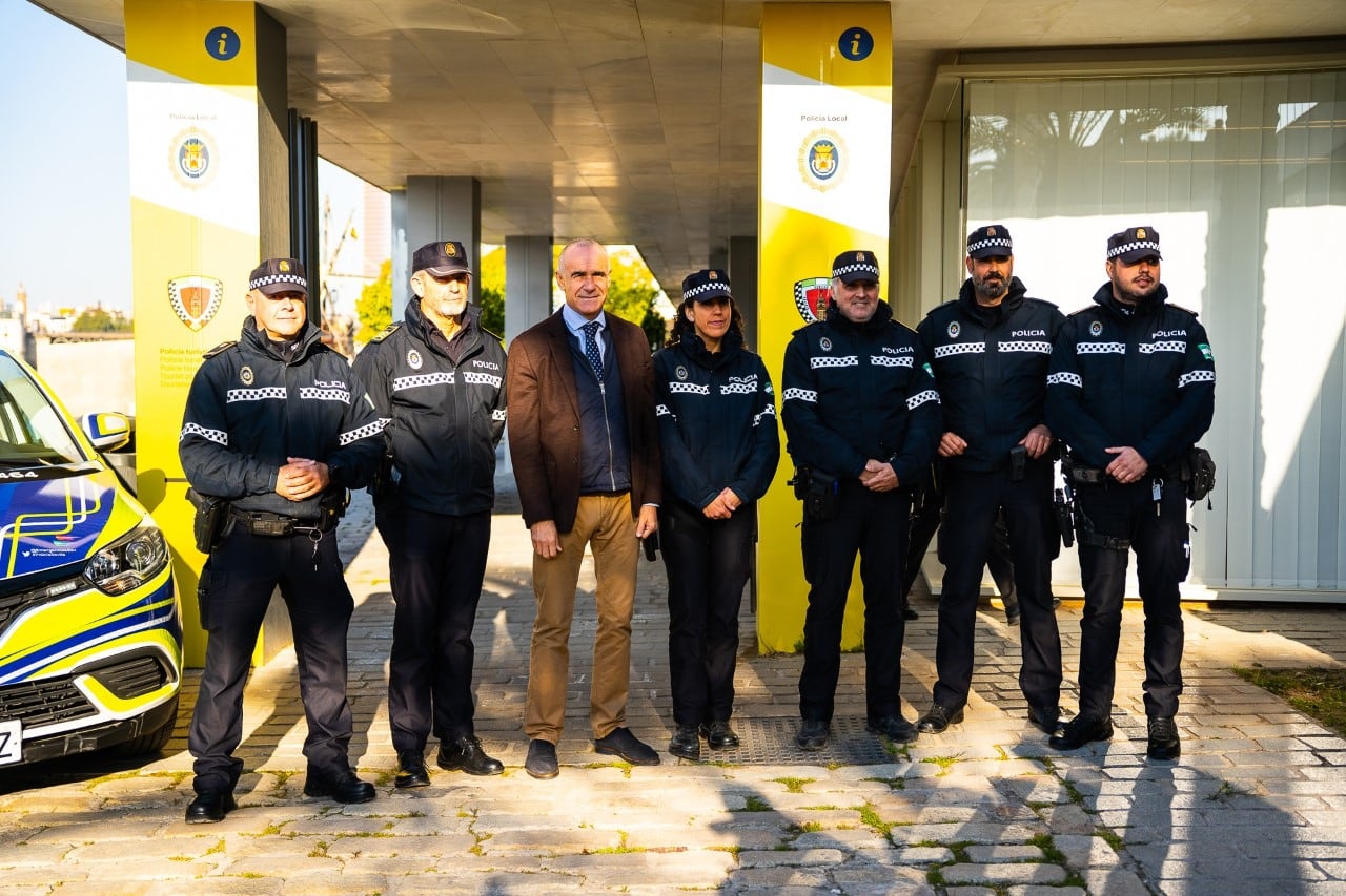 Presentación de la ampliación de plantilla de la Policía Turística de Sevilla