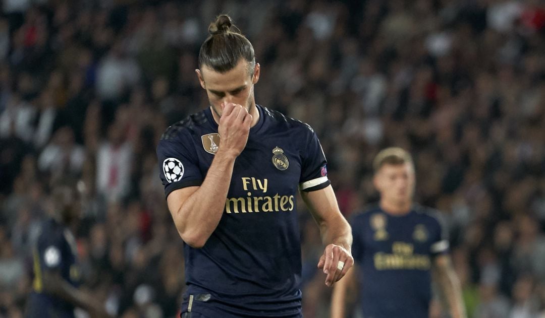 Gareth Bale, en el partido ante el PSG