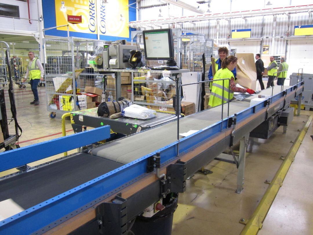 Centro de Tratamiento Automatizado de Correos en Valladolid.