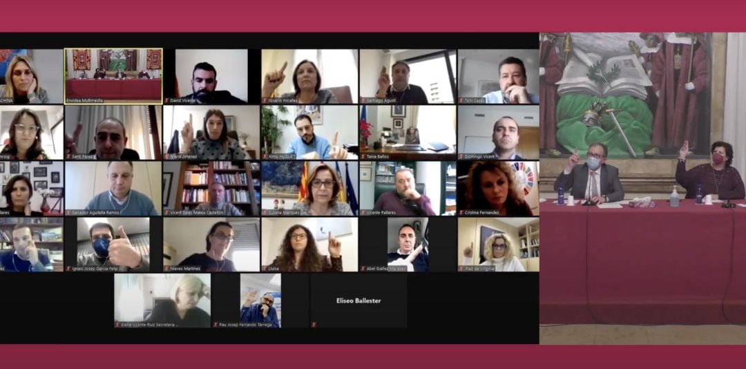 Pleno de la Diputación de Castellón 