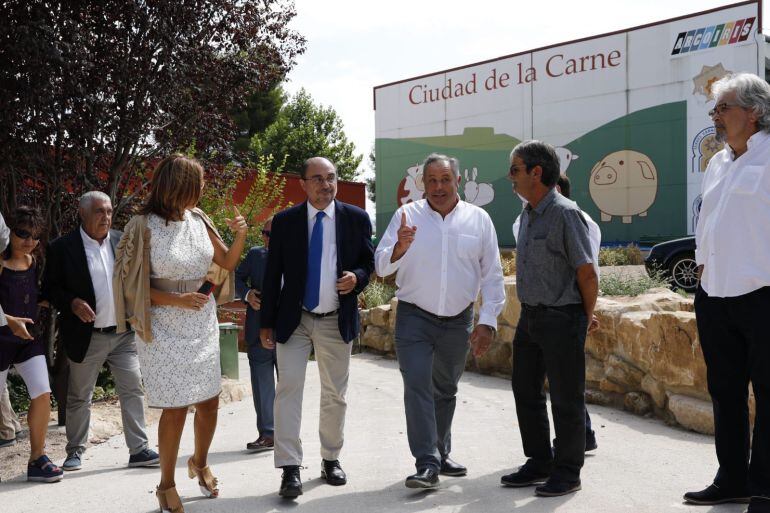 Javier Lambán en Valderrobres