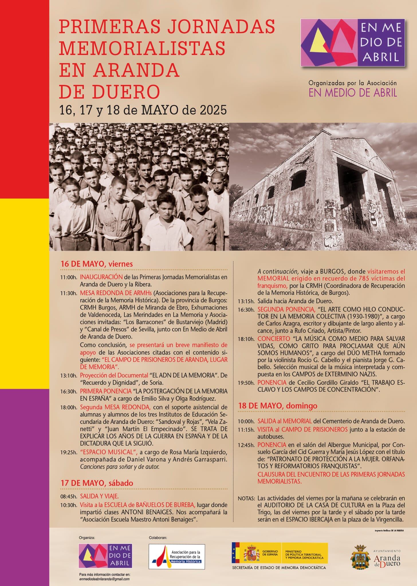 Programa de las jornadas