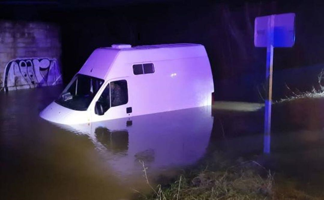 Imagen del vehículo siniestrado que publica El Norte de Castilla