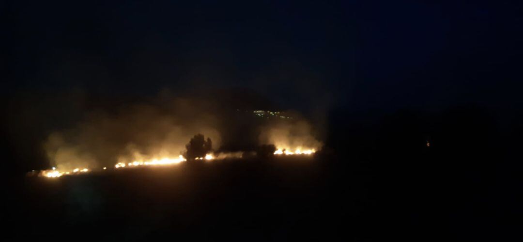 Incendio forestal el Bélmez de la Moraleda.