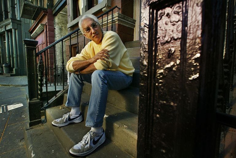 Steven Bochco, fotografiado en los estudios Fox el 25 de agosto de 2003. 