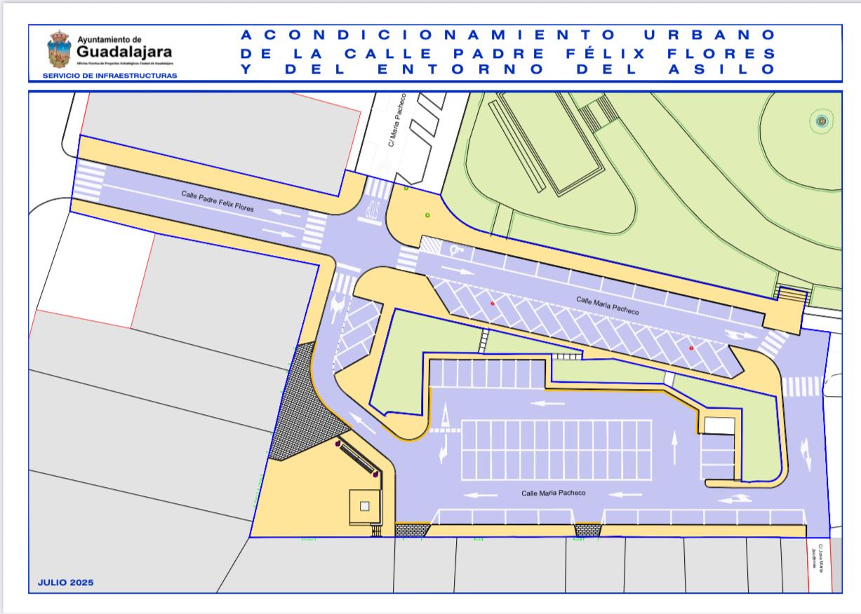 Proyecto aparcamiento del asilo