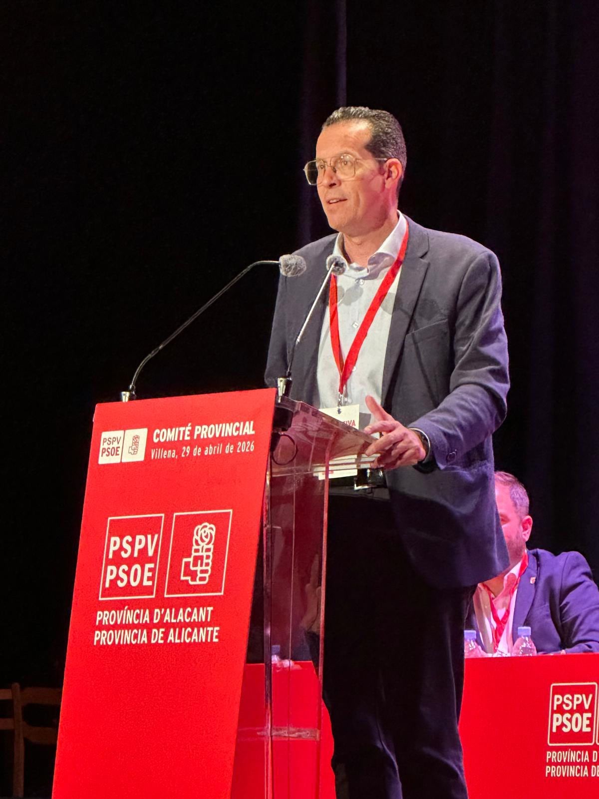 Comité provincial del PSOE en Villena