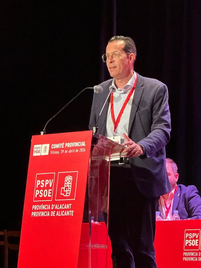 Comité provincial del PSOE en Villena