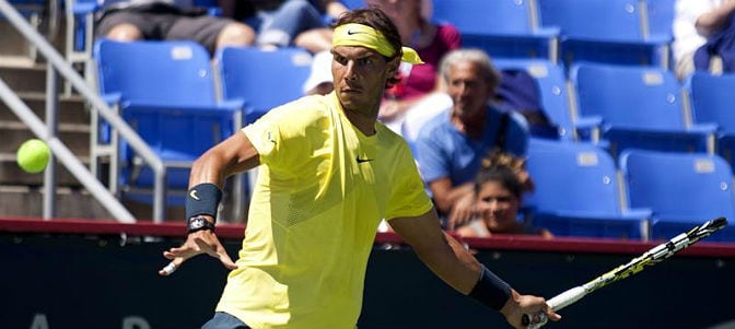 Nadal juega en Montreal