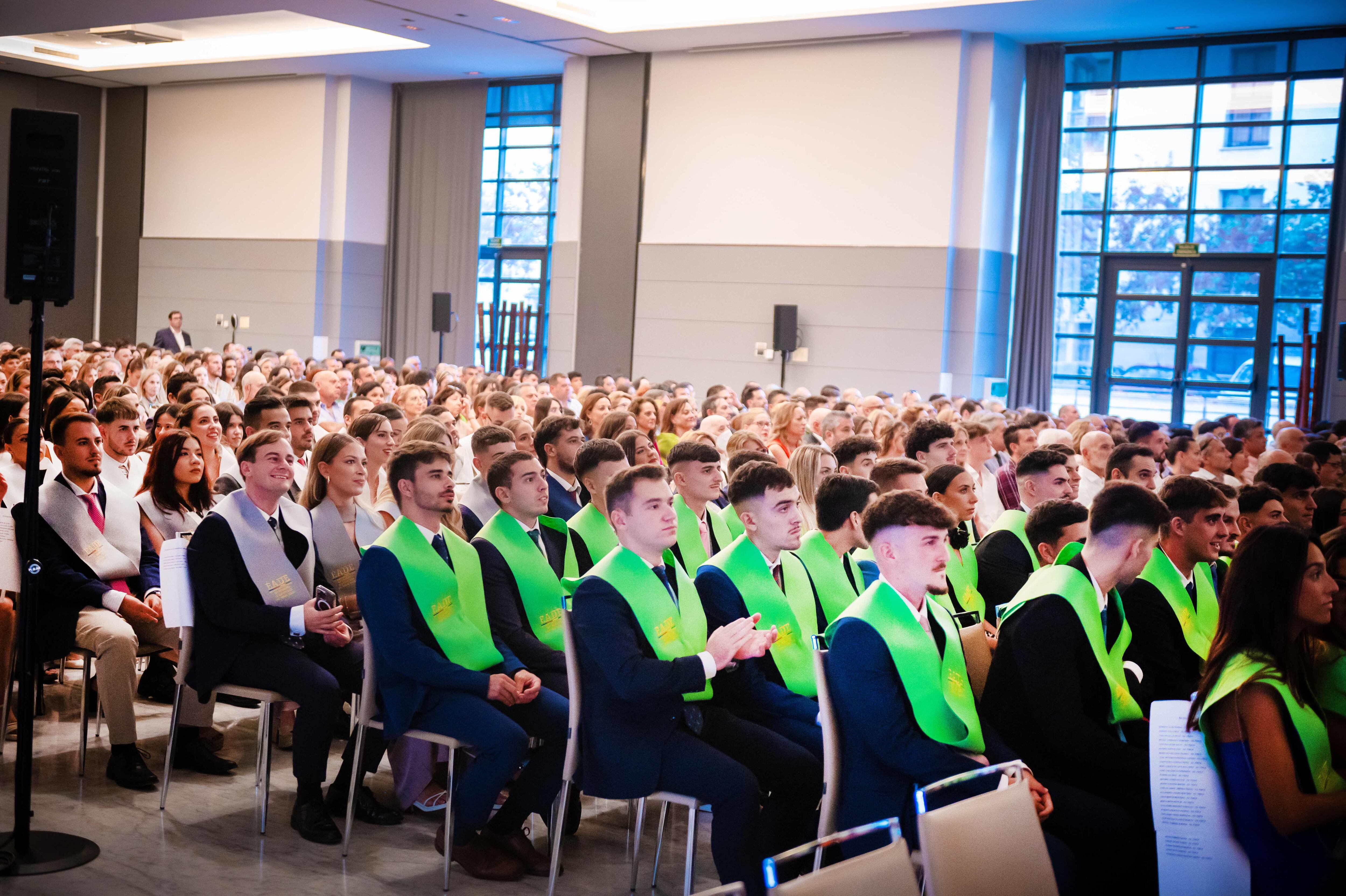 Graduación de los alumnos de EADE Málaga
