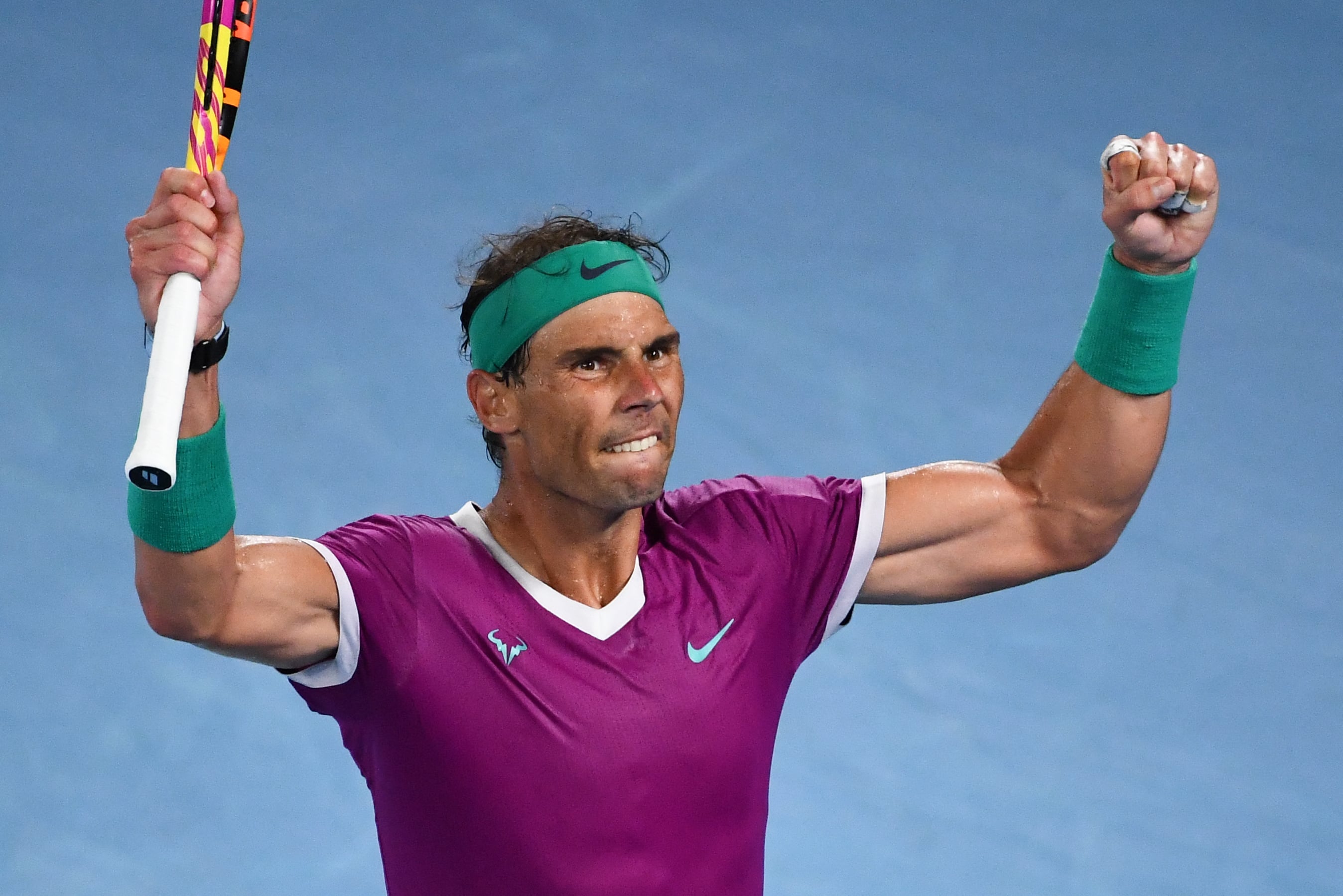 Nadal gana el tercer set en la final del Open de Australia a Daniil Medvedev