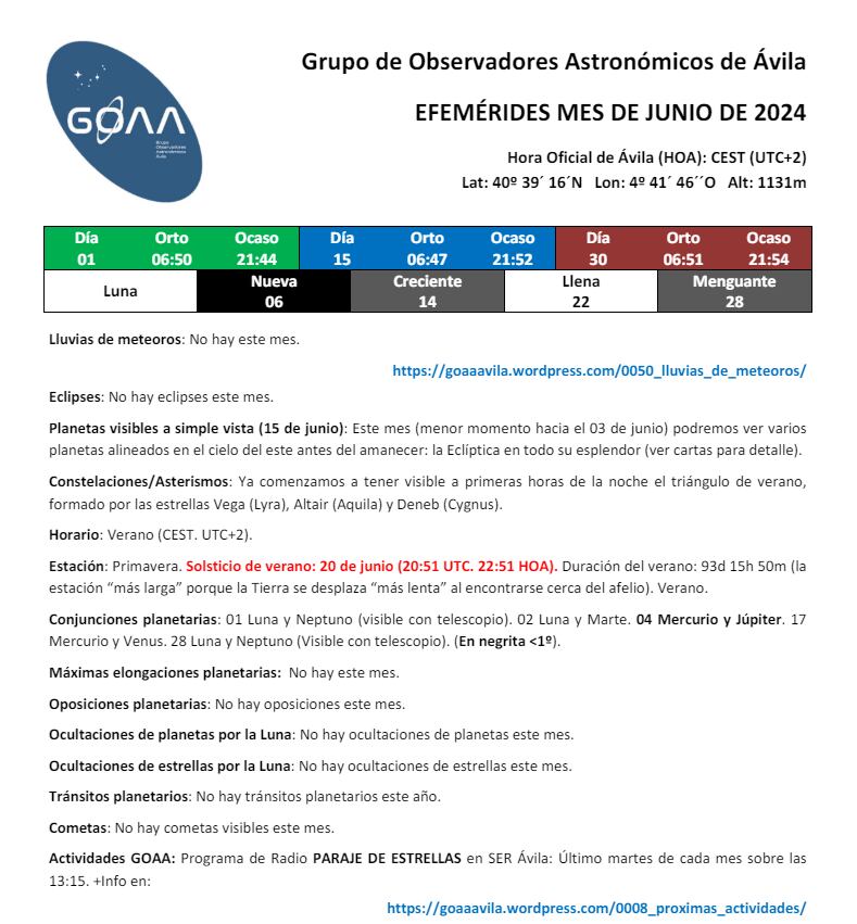 Efemérides astronómicas