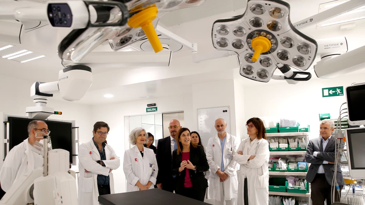 Valdecilla estrenará este lunes un quirófano híbrido para cirugía cardiovascular