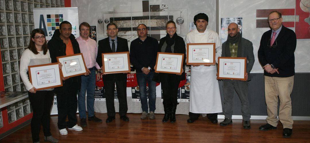 El concejal de Desarrollo Local, Antonio Avilés, también ha participado en el acto de entrega de premios