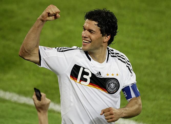 La estrella de la selección alemana, Michael Ballack