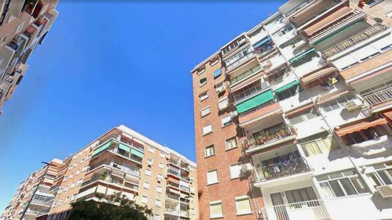 Edificios de una barriada de Málaga