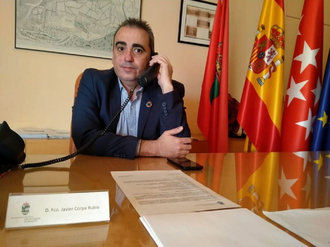 Javier Corpa, alcalde de San Fernando de Henares. 