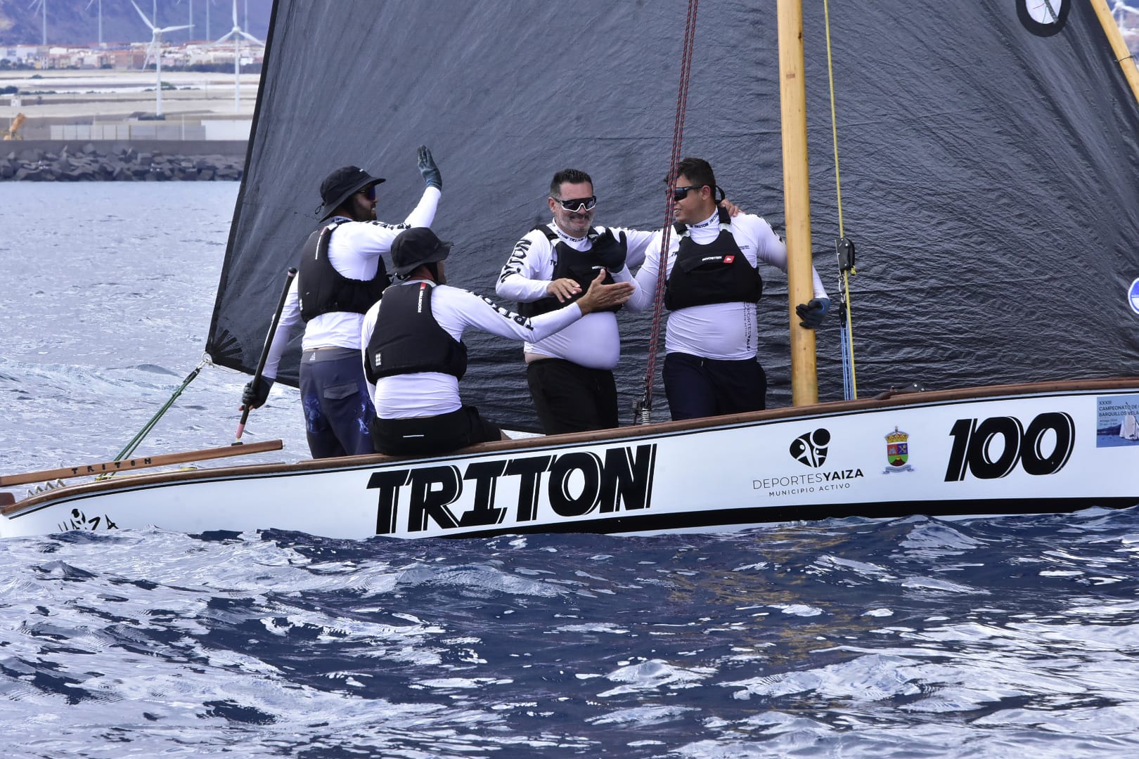 El Tritón Deportes Yaiza, Campeón de Canarias de Vela Latina.