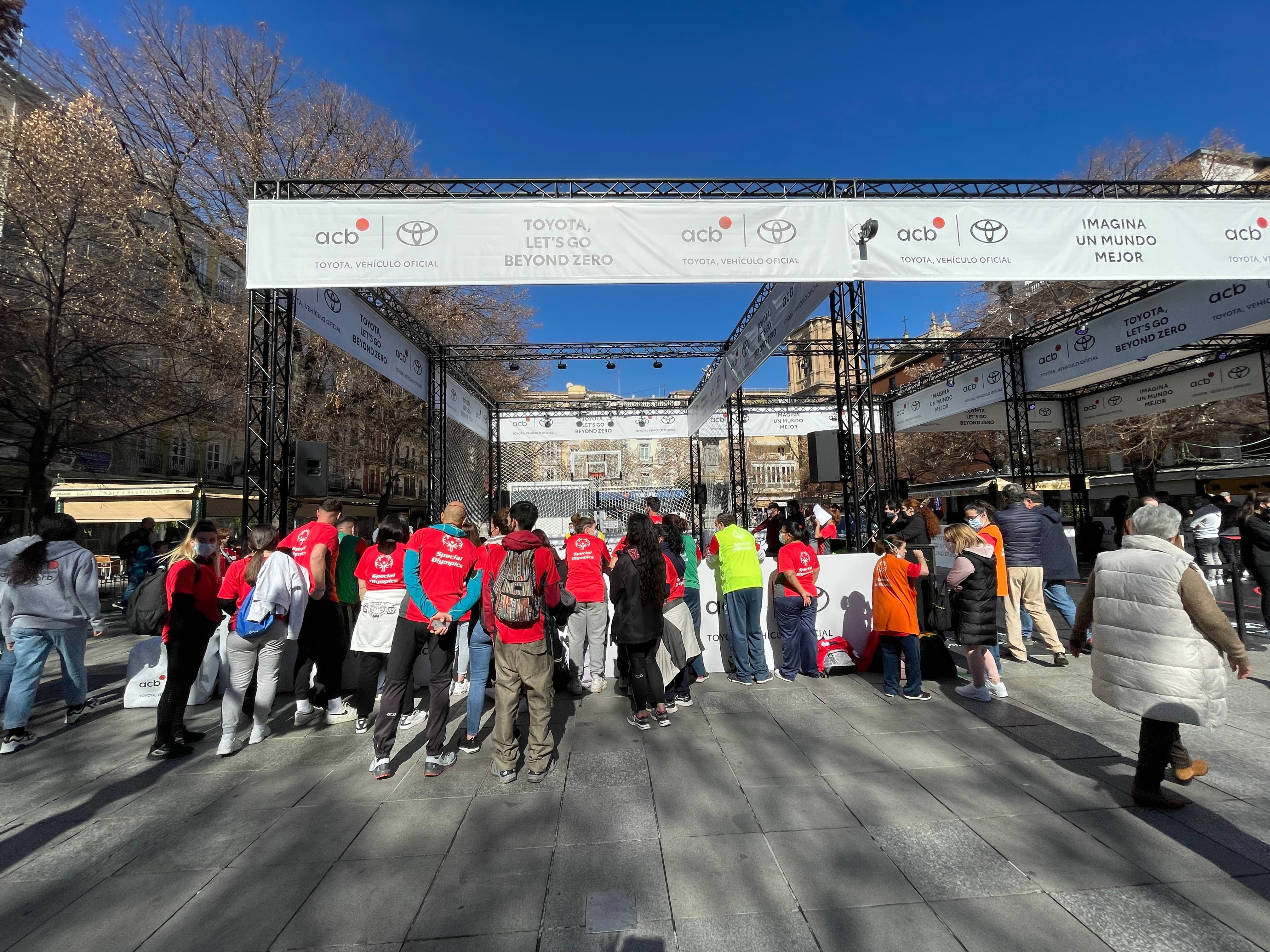 Actividades paralelas a la final de la Copa del Rey de Baloncesto que se celebra en Granada