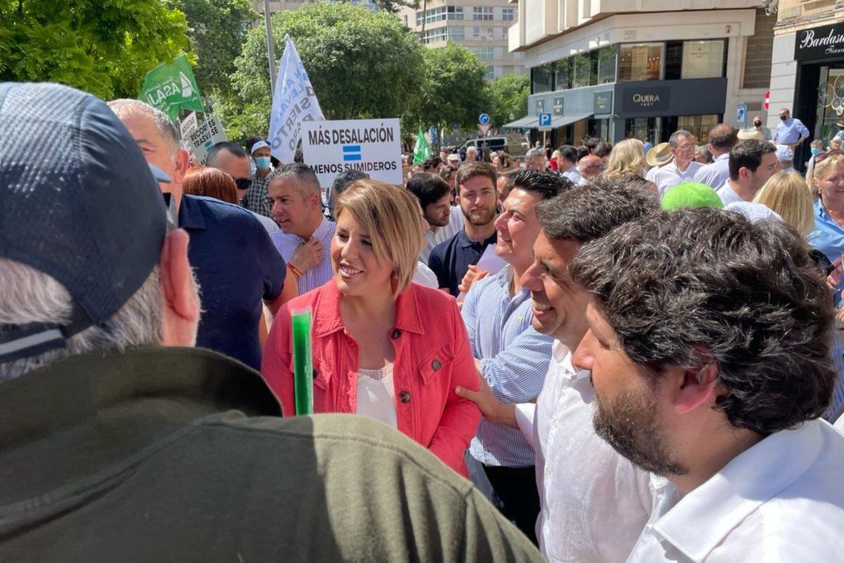 Manifestación en Alicante en defensa del Trasvase Tajo-Segura