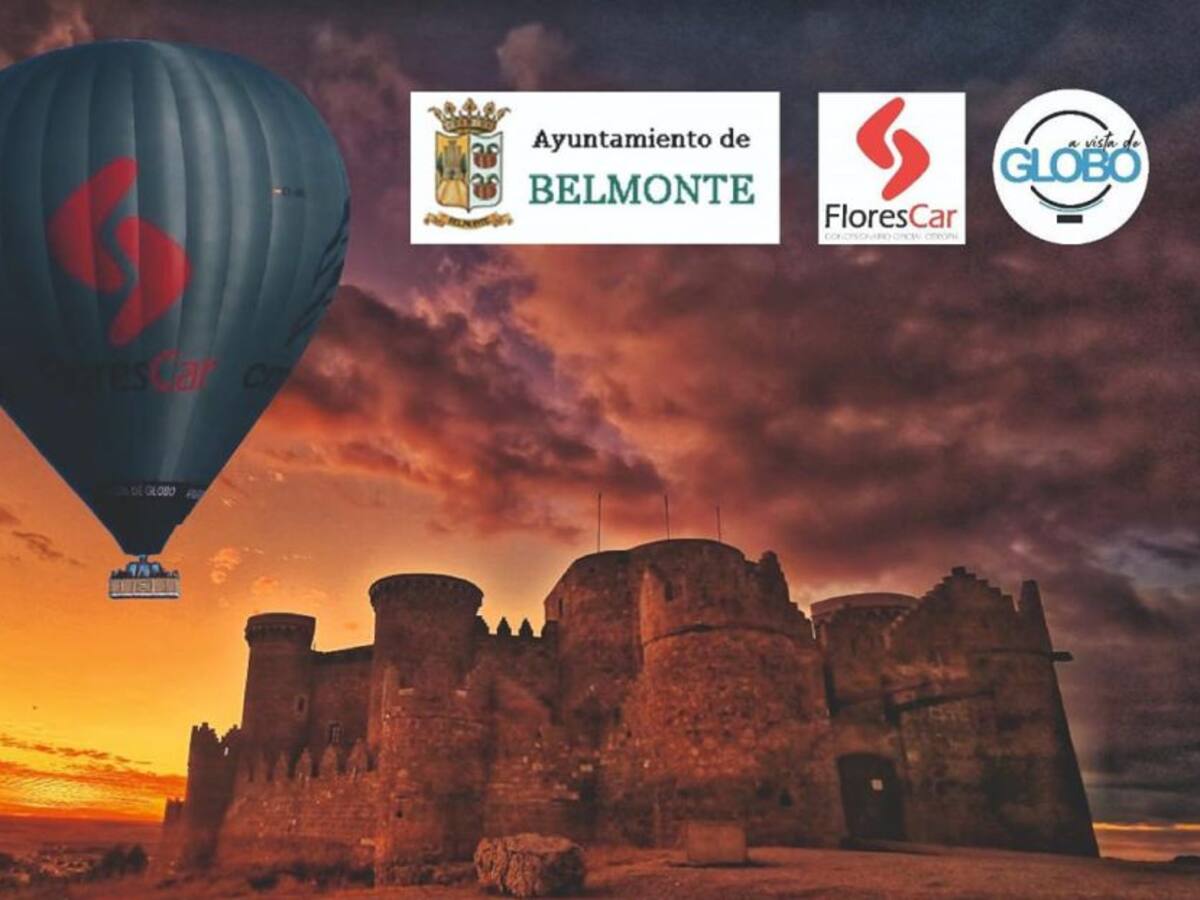Ver Belmonte desde un globo ya es posible