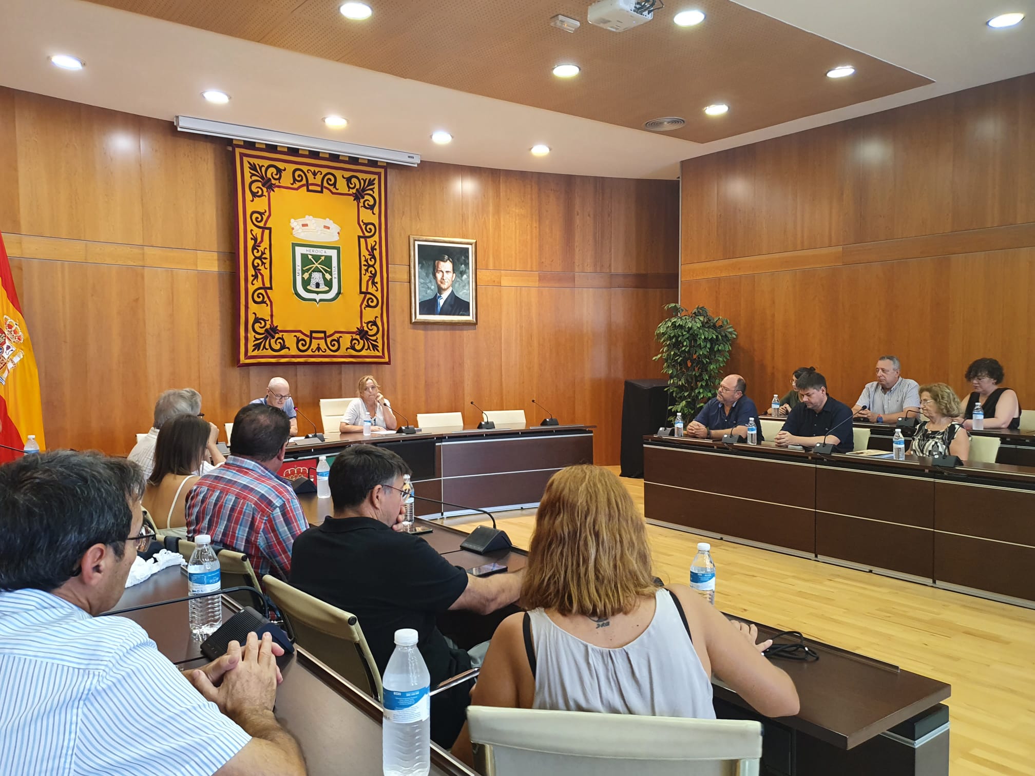 Pleno del ayuntamiento de Calp