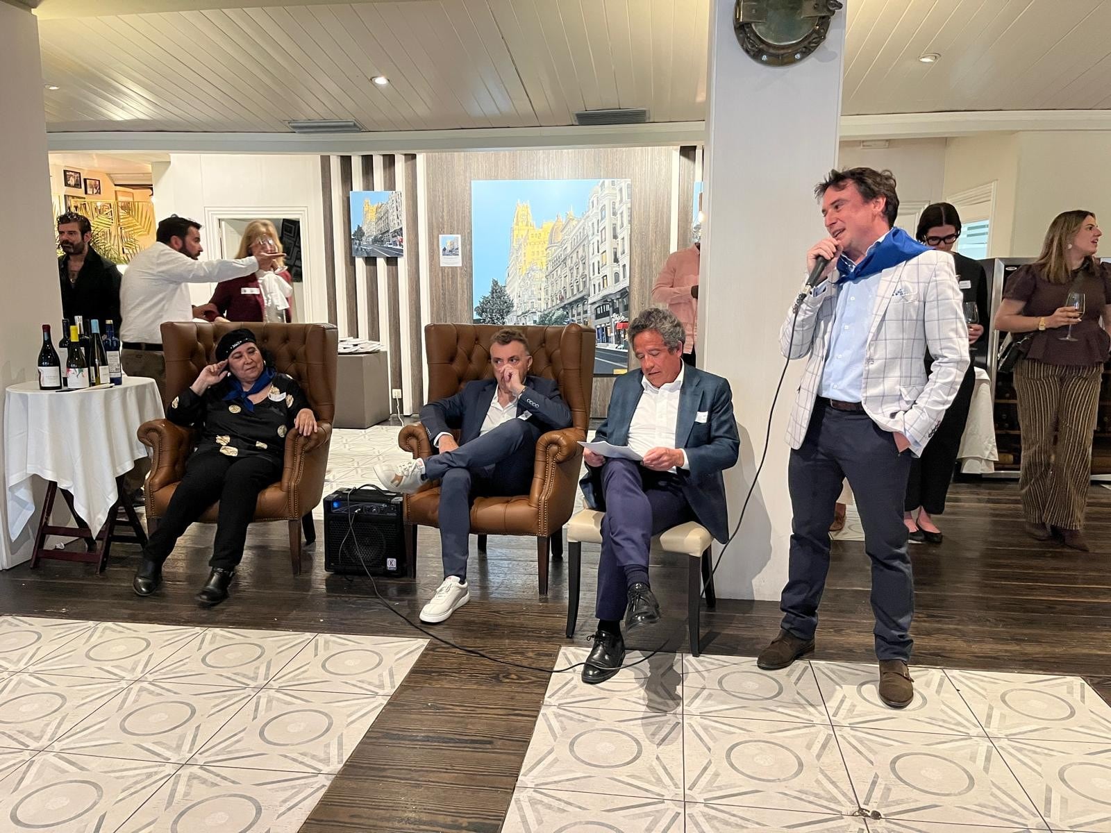 Inés Plana, Manuel Vilas, Manuel Ollé y David Lafuente