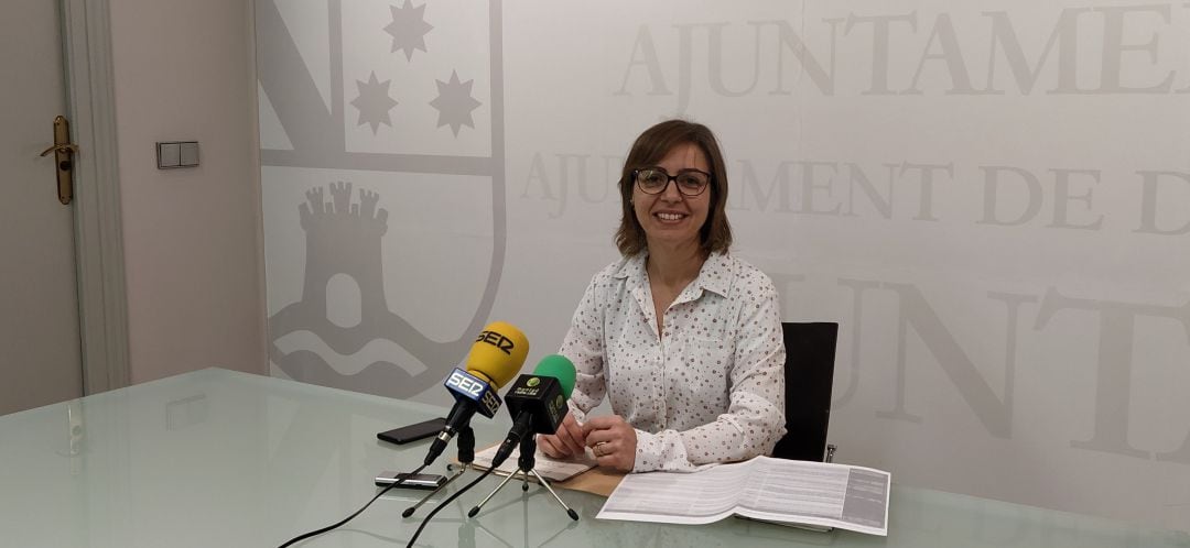 La concejala de Territorio de Dénia, Maria Josep Ripoll.