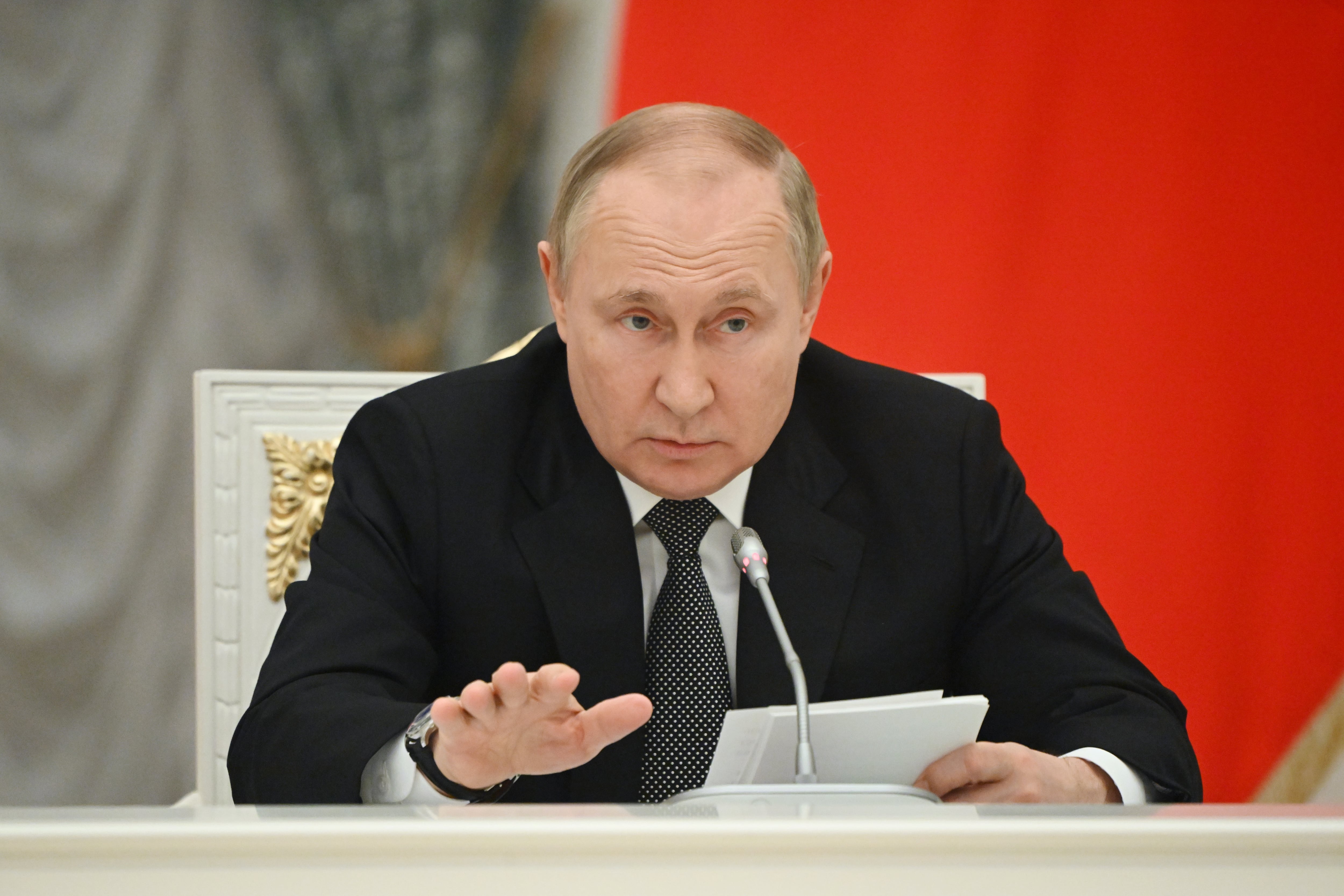 El presidente de Rusia, Vladimir Putin