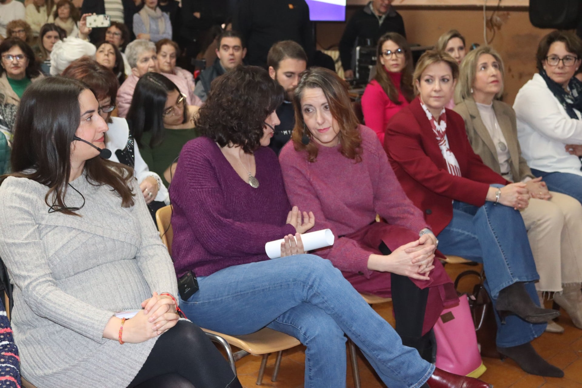 La vicesecretaria general del PSOE de Castilla-La Mancha y eurodiputada, Cristina Maestre, en un acto este sábado en Calzada de Calatrava (Ciudad Real)