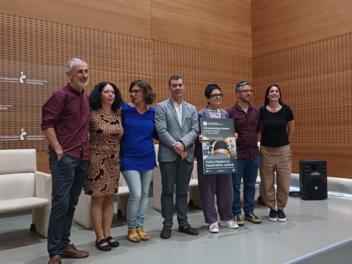 Pamplona se convierte en capital de la Justicia Restaurativa