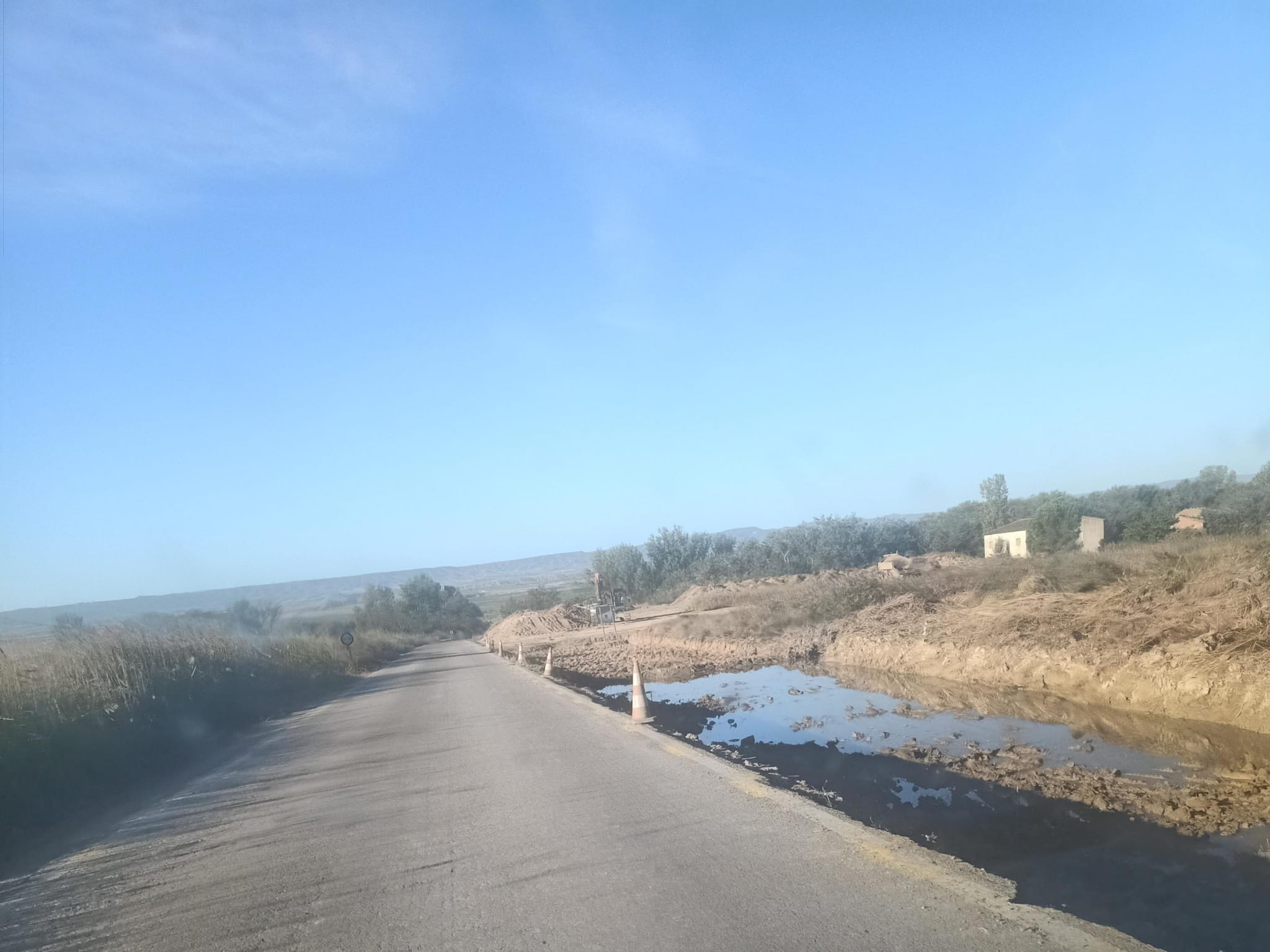 Imagen de la carretera A-230.