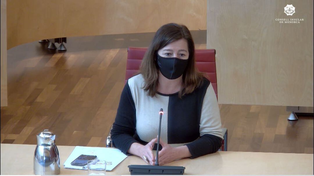 Armengol este jueves en Menorca