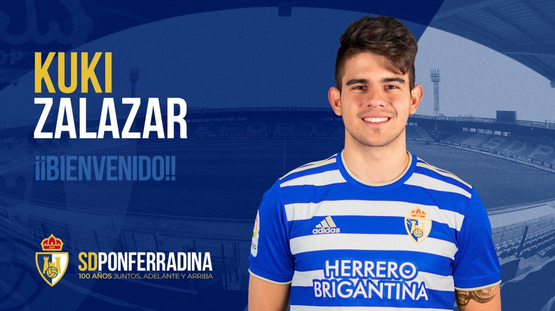 Kuki Zalazar, nuevo jugador de la Ponferradina