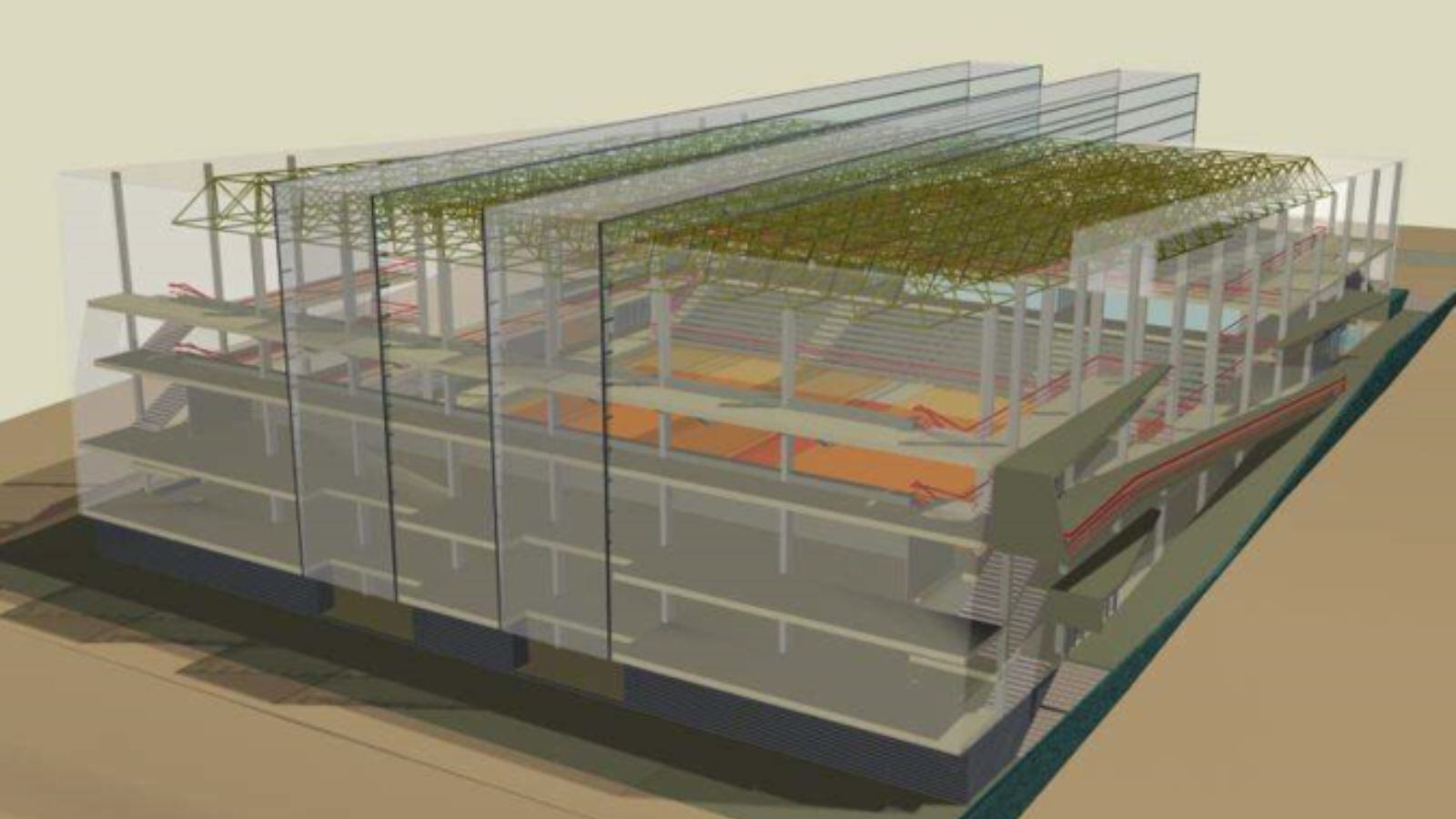 Así será el pabellón multiusos de Toledo